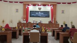 Rapat Paripurna Peringatan HUT Kabupaten Banggai Laut (Foto : Nomo/BanggaiTerkini)