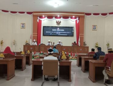 Rapat Paripurna Peringatan HUT Kabupaten Banggai Laut (Foto : Nomo/BanggaiTerkini)