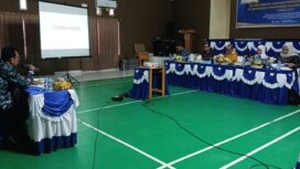 Prosesi seleksi wawancara dan presentasi makalah pada seleksi JPT Pratama eselon II.b (Foto : Ist)