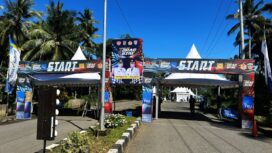 Tempat start Banggai Laut Mo Drag Bake (Foto: Istimewa)