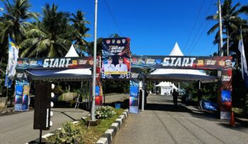 Tempat start Banggai Laut Mo Drag Bake (Foto: Istimewa)