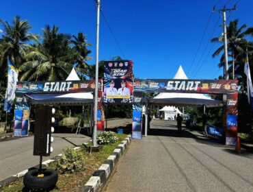 Tempat start Banggai Laut Mo Drag Bake (Foto: Istimewa)