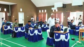 Bupati Sofyan Kaepa memantau langsung asessment kompetensi seleksi terbuka Sekda (Foto: Ist)