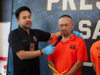 Tersangka pembunuhan karyawan All Swalayan Luwuk (Ist)