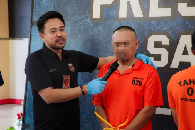 
					Tersangka pembunuhan karyawan All Swalayan Luwuk (Ist)