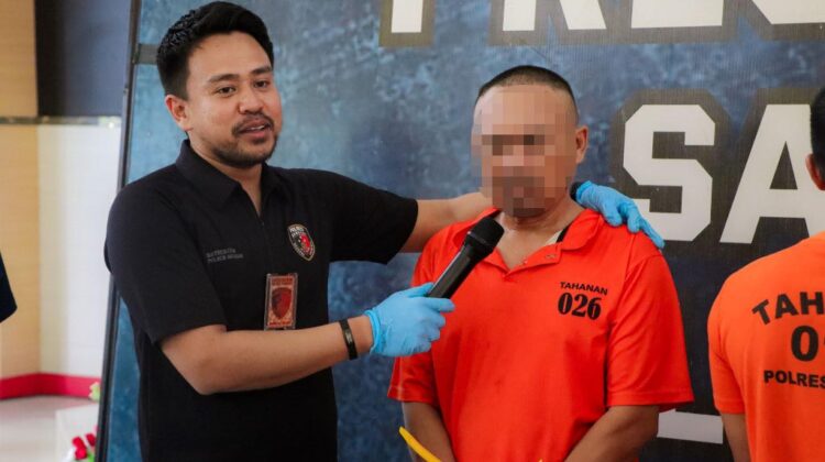 Tersangka pembunuhan karyawan All Swalayan Luwuk (Ist)