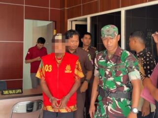 Kepala Desa aktif Kokudang, Bokan Kepulauan Ditetapkan sebagai tersangka (dok.Kejari Banggai Laut)