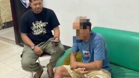 Pelaku Penikaman saat ditahan polisi (Ist)