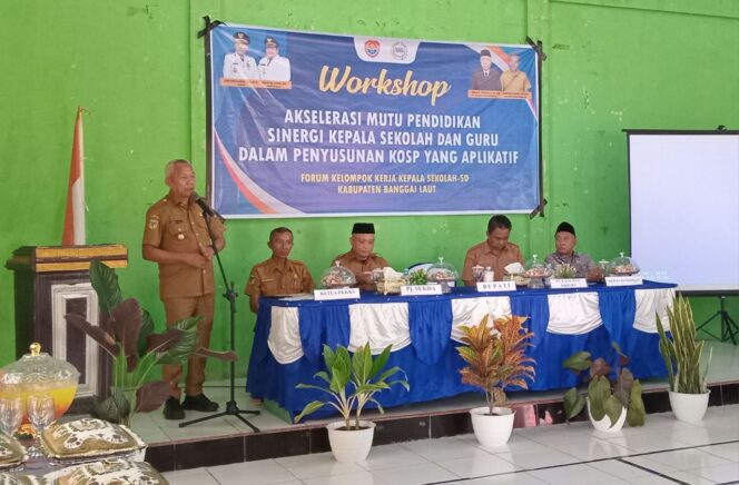 
					Bupati Sofyan Kaepa Buka Workshop Akselerasi Mutu Pendidikan