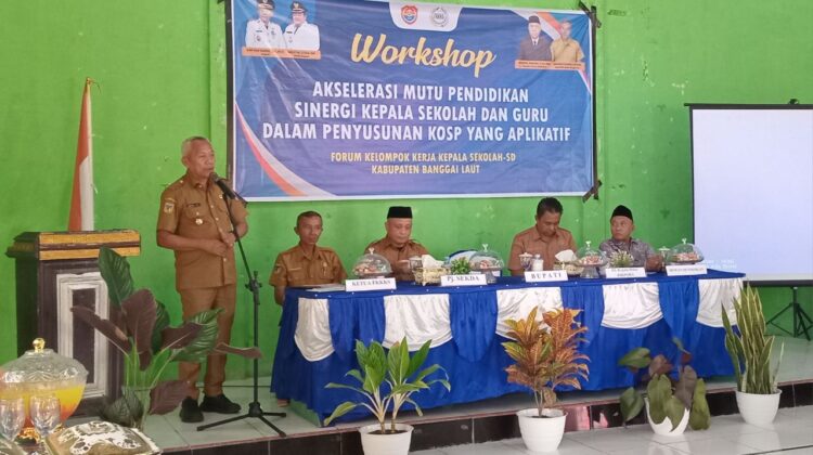 Bupati Sofyan Kaepa Buka Workshop Akselerasi Mutu Pendidikan