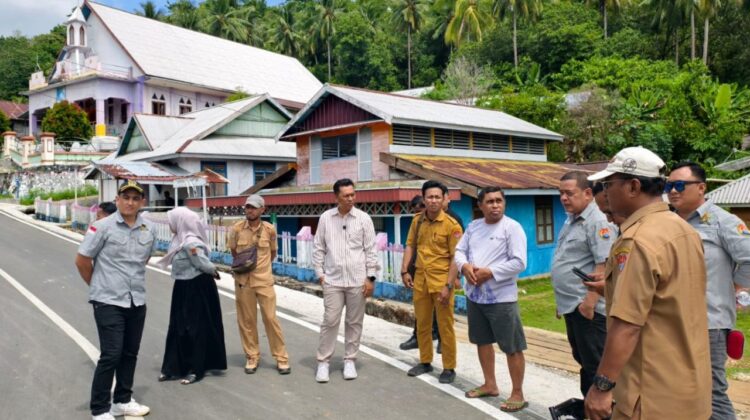 Ketua DPRD Patwan Kuba dan Komisi II DPRD Banggai Laut Monitoring dan Evaluasi Kegiatan Fisik 2025 di 4 Kecamatan