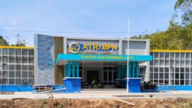 Kantor Pertanahan Banggai Laut (Foto : Haris Lajengko/BanggaiTerkini)