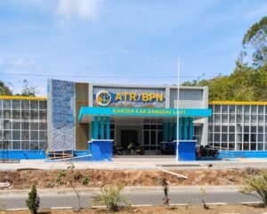 Kantor Pertanahan Banggai Laut (Foto : Haris Lajengko/BanggaiTerkini)