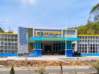 Kantor Pertanahan Banggai Laut (Foto : Haris Lajengko/BanggaiTerkini)