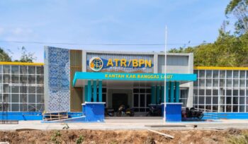 Kantor Pertanahan Banggai Laut (Foto : Haris Lajengko/BanggaiTerkini)