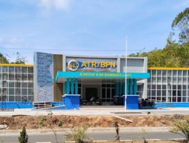 Kantor Pertanahan Banggai Laut (Foto : Haris Lajengko/BanggaiTerkini)