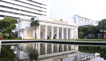 Gedung Pancasila di kompleks kantor Kementerian Luar Negeri, Jalan Taman Pejambon Nomor 6, Jakarta Pusat. (Foto: Dok.kemlu.go.id)