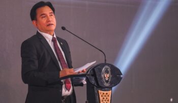 Menko Kumham Imipas Yusril Ihza Mahendra (ANTARA FOTO/Hafidz Mubarak A/bar)

