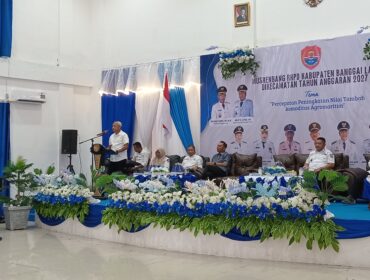 Bupati Sofyan membuka Musyawarah Rencana Pembangunan (Musrenbang) RKPD Banggai Laut (Foto : Nomo/BanggaiTerkini)