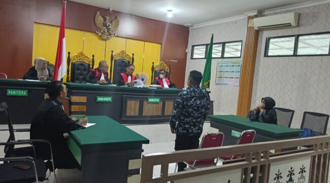 Sidang pembacaan putusan (Ist)