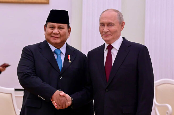 
					Presiden Prabowo dan Presiden Putin Perkuat Kerja Sama Energi, Antariksa, hingga Pendidikan