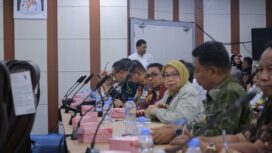 Kepala Pertanahan Banggai Laut Hadiri Rakor bersama Komisi II DPR RI di Palu