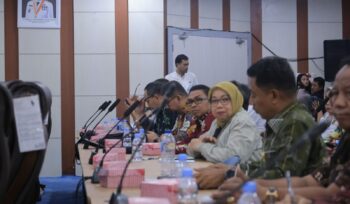 Kepala Pertanahan Banggai Laut Hadiri Rakor bersama Komisi II DPR RI di Palu