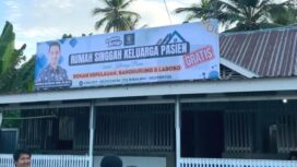 Rumah singgah gratis yang disediakan Anggota DPD RI Andhika Mayrizal Amir dan Yayasan SAAF bagi keluarga pasien di RSUD Banggai (Istimewa)