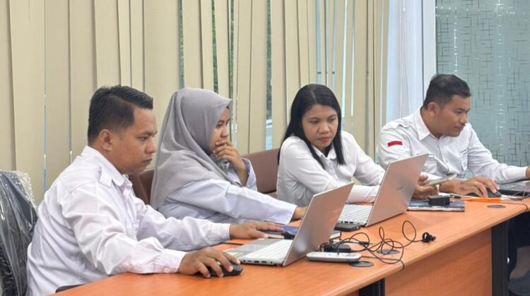 Pegawai Kantah Banggai Laut Ikuti Sharing Session Penyusuan SKP 2026