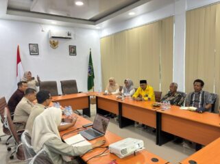 Rakor bersama Pemda Banggai Laut 