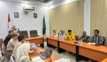 Rakor bersama Pemda Banggai Laut 