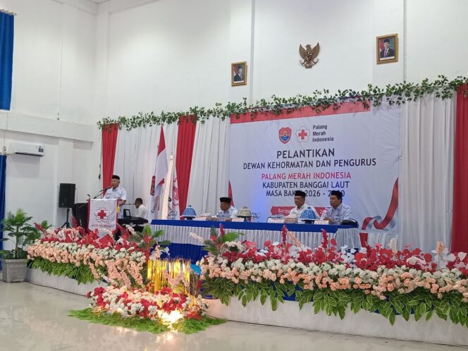 
					Pelantikan Dewan Kehormatan dan Pengurus PMI Banggai Laut, Bupati Sofyan Kaepa Minta Segera Bentuk PMR di Sekolah Se-Banggai Laut