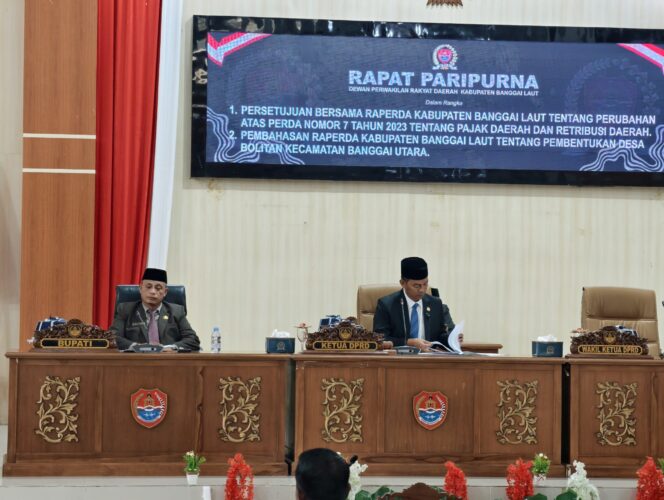 
					Pemkab Banggai Laut Ajukan Dua Ranperda Strategis, Fokus PAD dan Pembentukan Desa Bolitan