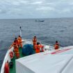 Kapal jolor ditemukan (dok.kantor sar palu)