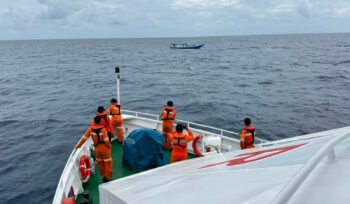 Kapal jolor ditemukan (dok.kantor sar palu)