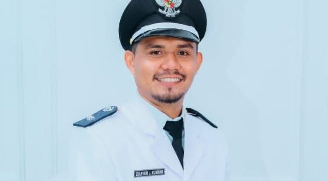 Kepala Desa Bone Baru, Zulfikri J. Kumano (Ist)