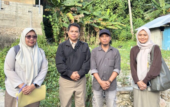 
					Jaga Kesesuaian Penggunaan Ruang, Tim Teknis Kantah Banggai Laut Tinjau Lokasi Permohonan Pertimbangan Teknis Pertanahan