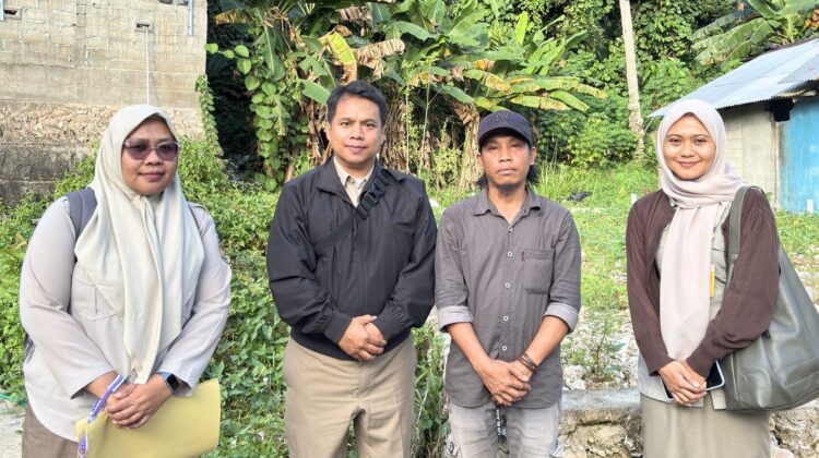 Jaga Kesesuaian Penggunaan Ruang, Tim Teknis Kantah Banggai Laut Tinjau Lokasi Permohonan Pertimbangan Teknis Pertanahan