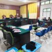 Suasana persidangan pada perkara korupsi PDAM Banggai Laut di PN Palu (Foto : Kejaksaan Negeri Banggai Laut)