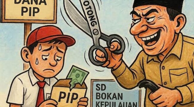 Ilustrasi pemotongan dana PIP