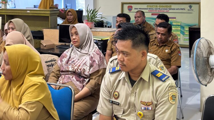 Kantah Banggai Laut Ikuti Forum Konsultasi Publik Bersama DPMPTSP