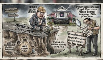 Ilustrasi temuan BPK RI Perwakilan Sulawesi Tengah