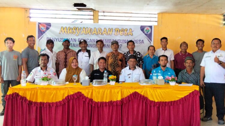 Musyawarah Desa (Musdes) penyusunan Rencana Pembangunan Desa Kasuari Tahun Anggaran 2027. Foto : Ist