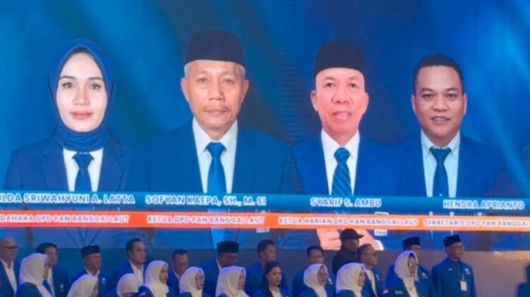 Dilantik Zulhas, Sofyan Kaepa Resmi Pimpin PAN Banggai Laut