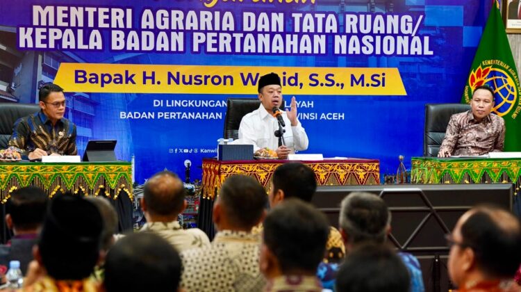 Menteri ATR/Kepala BPN: Transformasi Layanan Pertanahan Harus Berorientasi pada Kepuasan Masyarakat