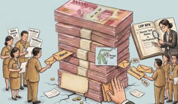 Ilustrasi temuan BPK