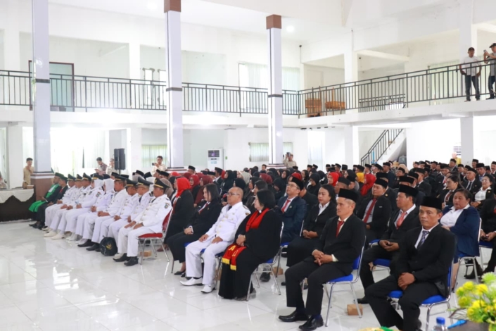 Para pejabat yang dilantik (Dok. Pemda Bangkep)