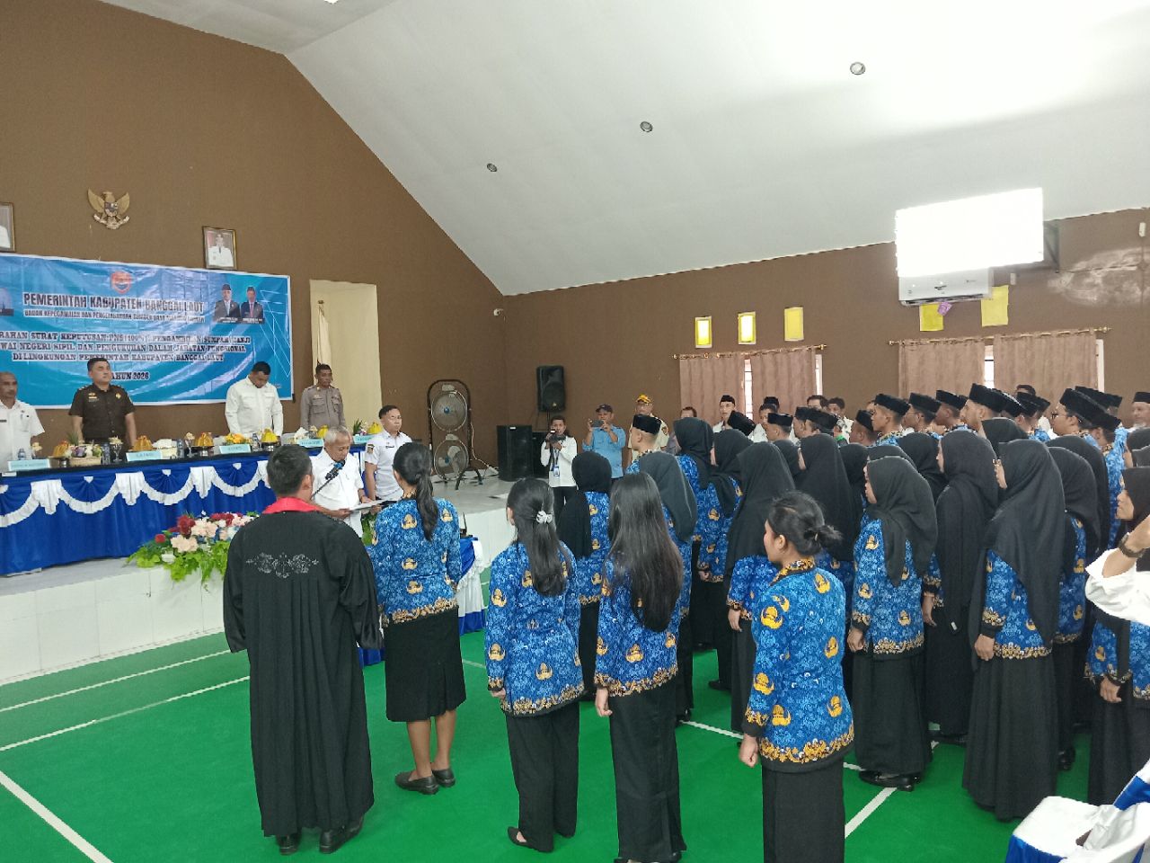 70 Orang CPNS Banggai Laut Resmi Terima SK 100 Persen