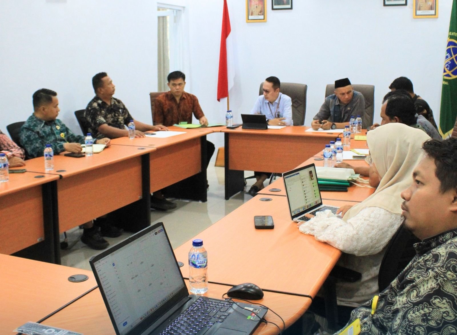 Percepat Pengamanan Aset, Kepala Kantor Pertanahan Banggai Laut Koordinasi Bersama Bupati dan Gelar Rapat Tindak Lanjut