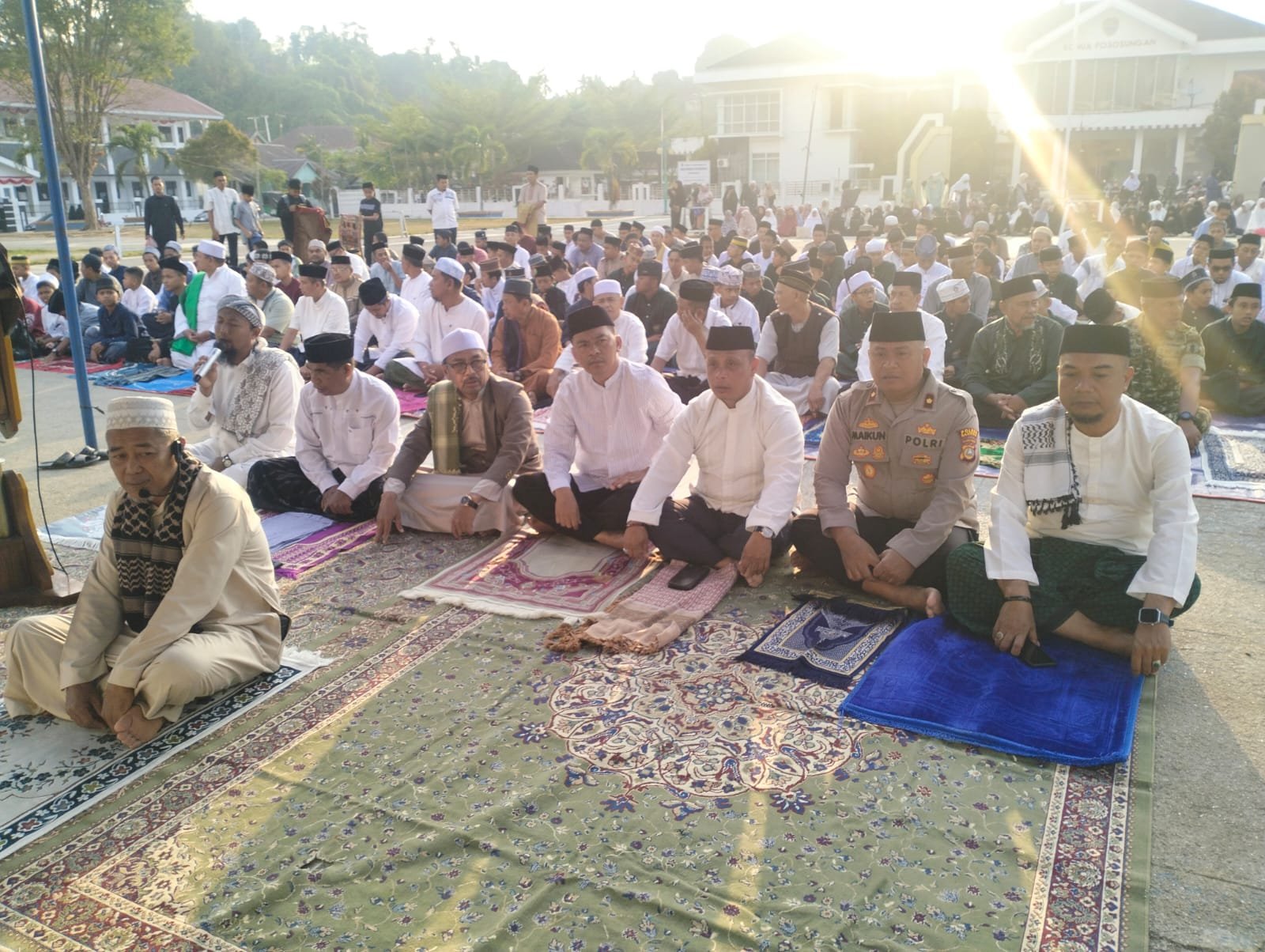 MUI dan Pemda Banggai Laut Gelar Shalat Istisqa di Taman Kota